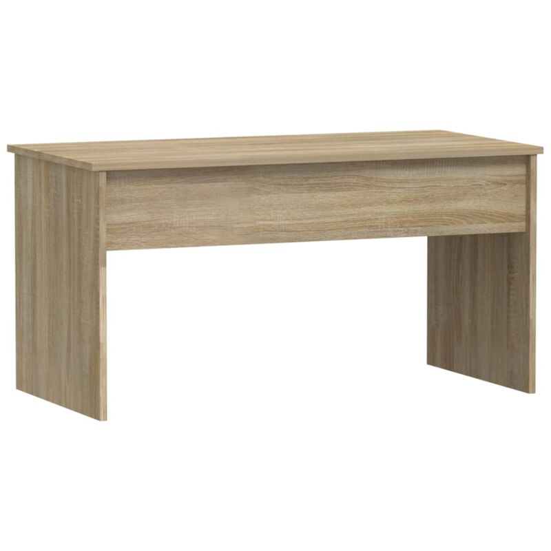 vidaXL Coffee Table Sonoma Oak 40.2"x19.9"x20.7" Engineered Wood