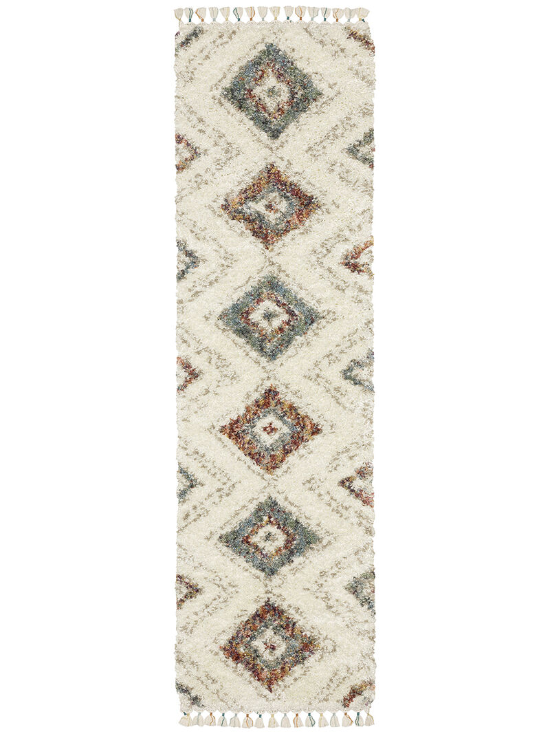 Axis 2'3" x 7'6" Ivory Rug