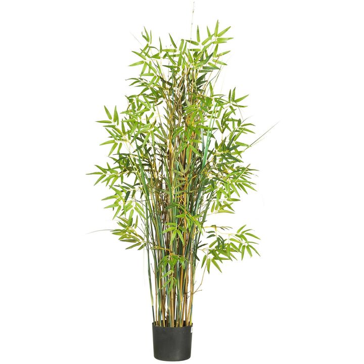 Nearly Natural 5-ft Grass Plant Bamboo
