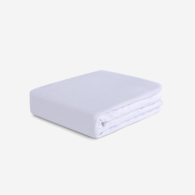 Hyper-Wool Crib Sheet - Bright White