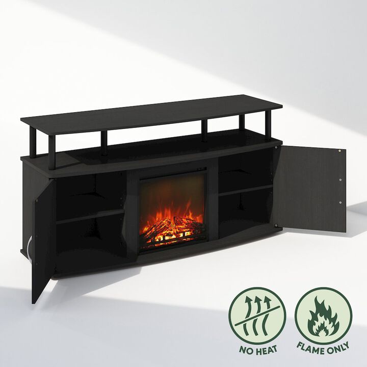 Electric Fireplace TV Stand, Entertainment Center for TV up to 55 Inch
