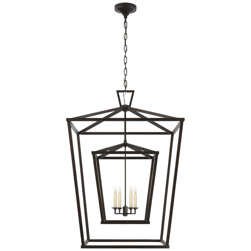 Darlana X-Lrg Dbl Cage Lantern