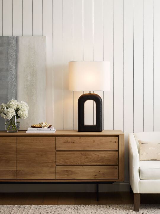 Utopia Large Combed Table Lamp