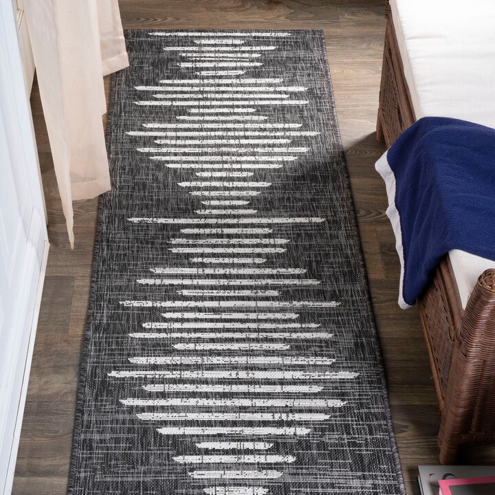 Zolak Berber Stripe Geometric Indoor/Outdoor Area Rug