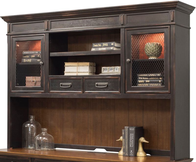 Storage Hutch with Wire Mesh Doors