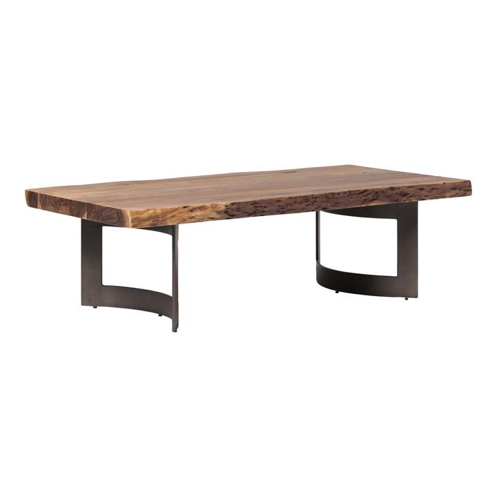 Moe's Home Collection Bent Coffee Table Smoked