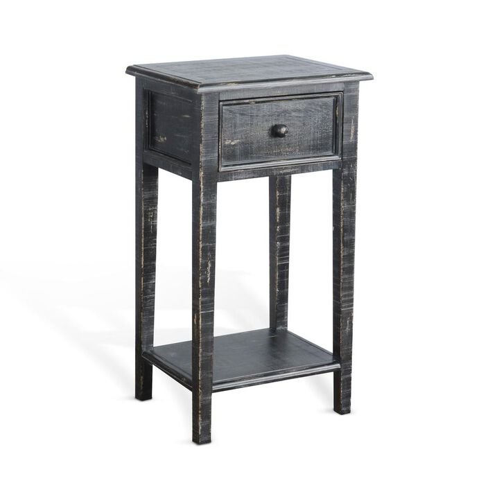 Sunny Designs Black Sand Side Table