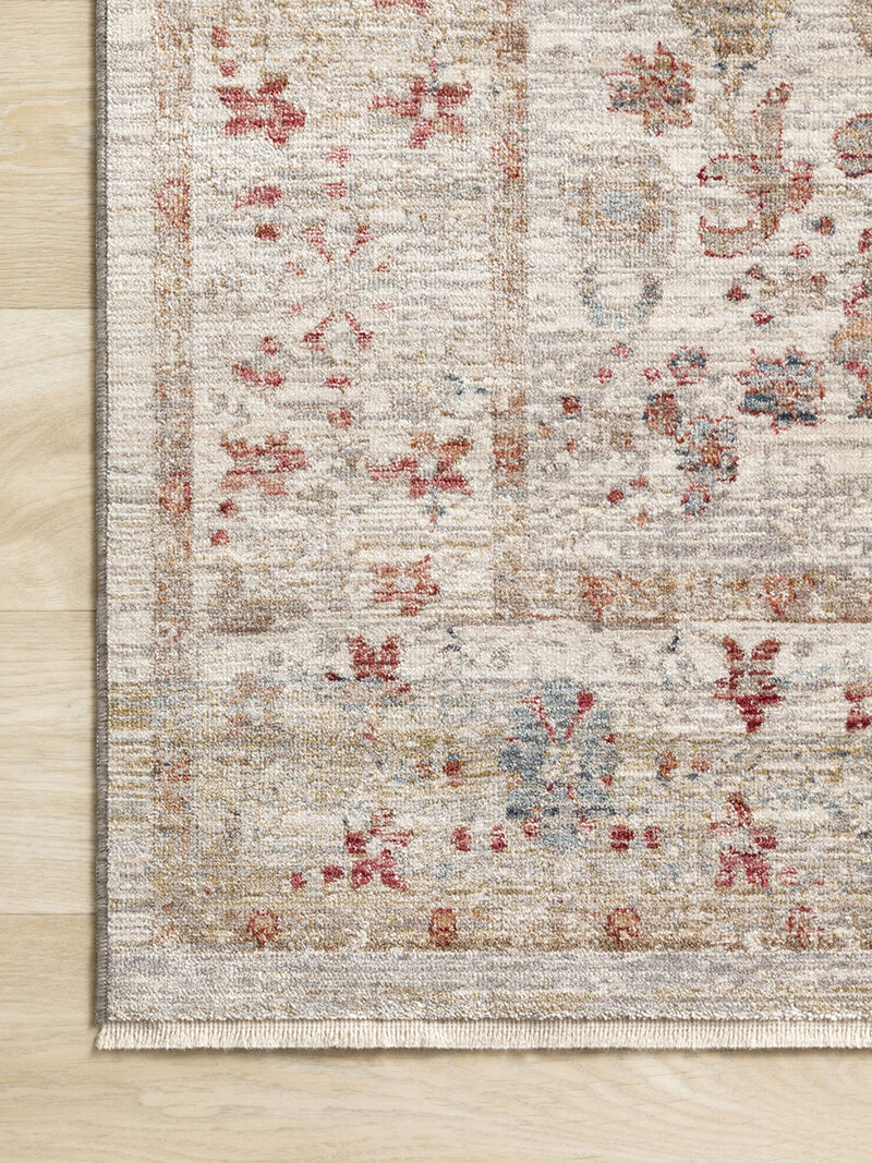 Claire CLE05 Ivory/Multi 3'7" x 5'1" Rug