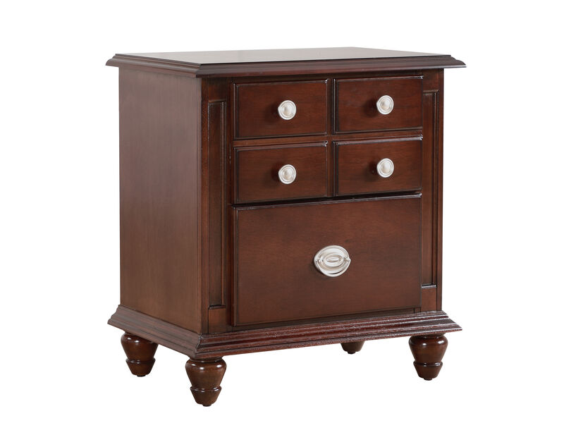 Summit 5-Drawer Nightstand (27 in. H x 16 in. W x 24 in. D)