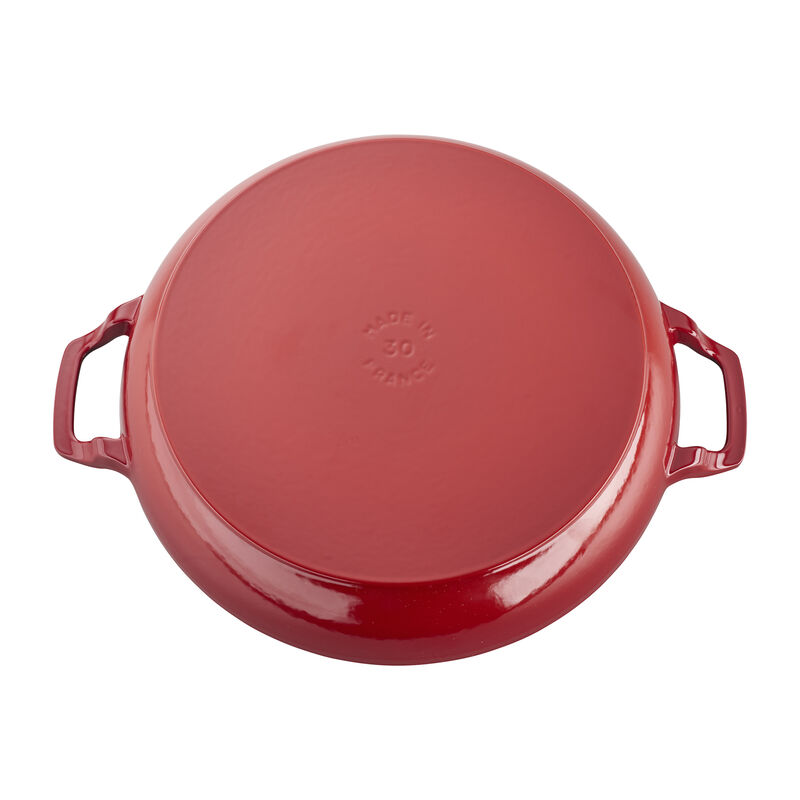 Staub Cast Iron 3.5-qt Braiser with Glass Lid - Citron