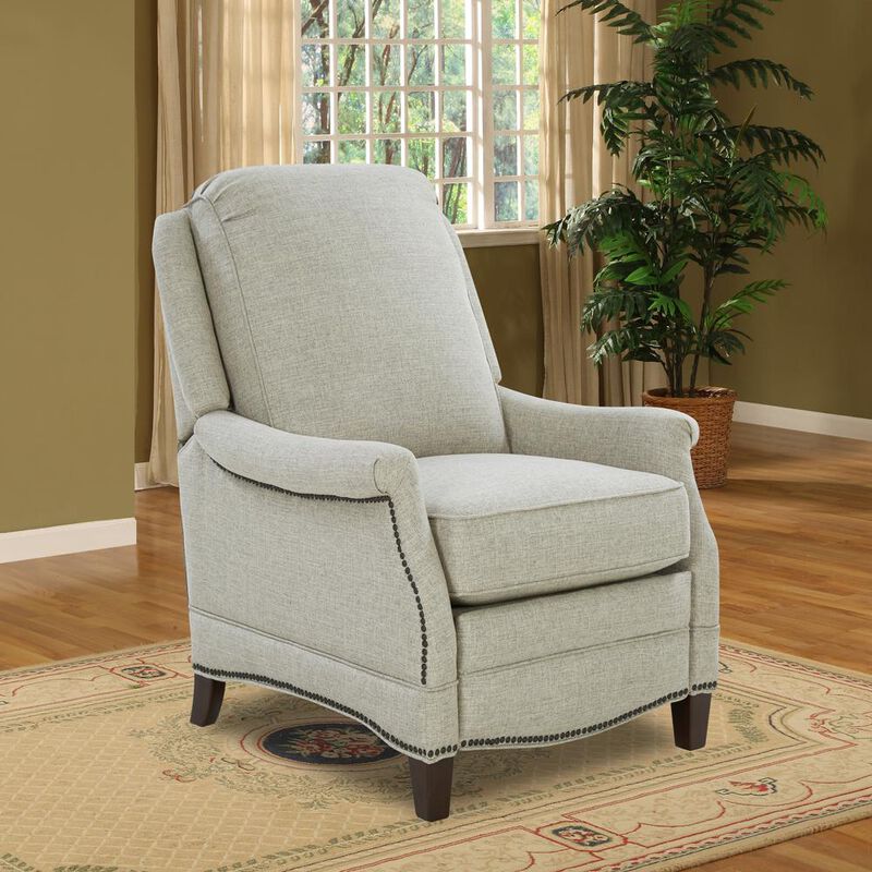 Barcalounger Ashebrooke Recliner, Linen Gray / Fabric