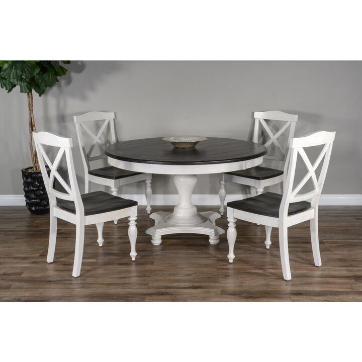 Sunny Designs Wood Carriage House X-Back Dining Chair