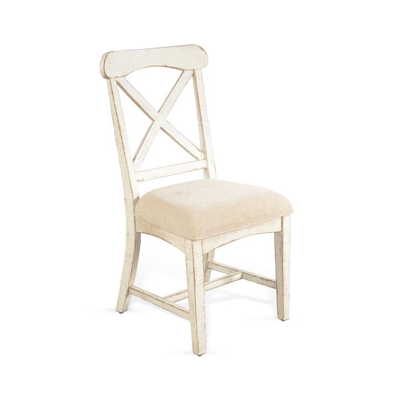 Sunny Designs White Sand Chair, Cushion Seat