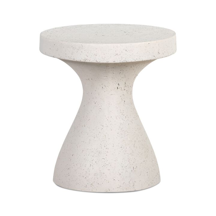 Koda Outdoor End Table - Textured Grey