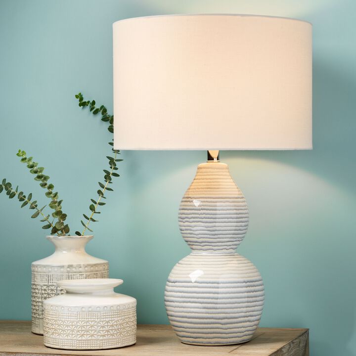 Catalina Ceramic Wave Table Lamp