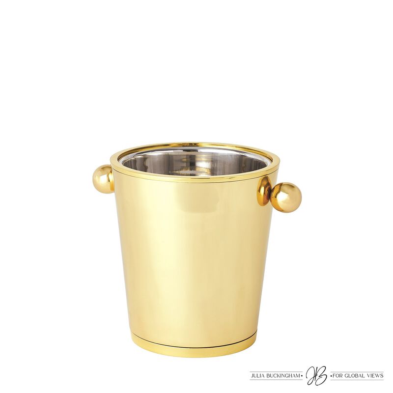 Margot Brass Champagne Bucket