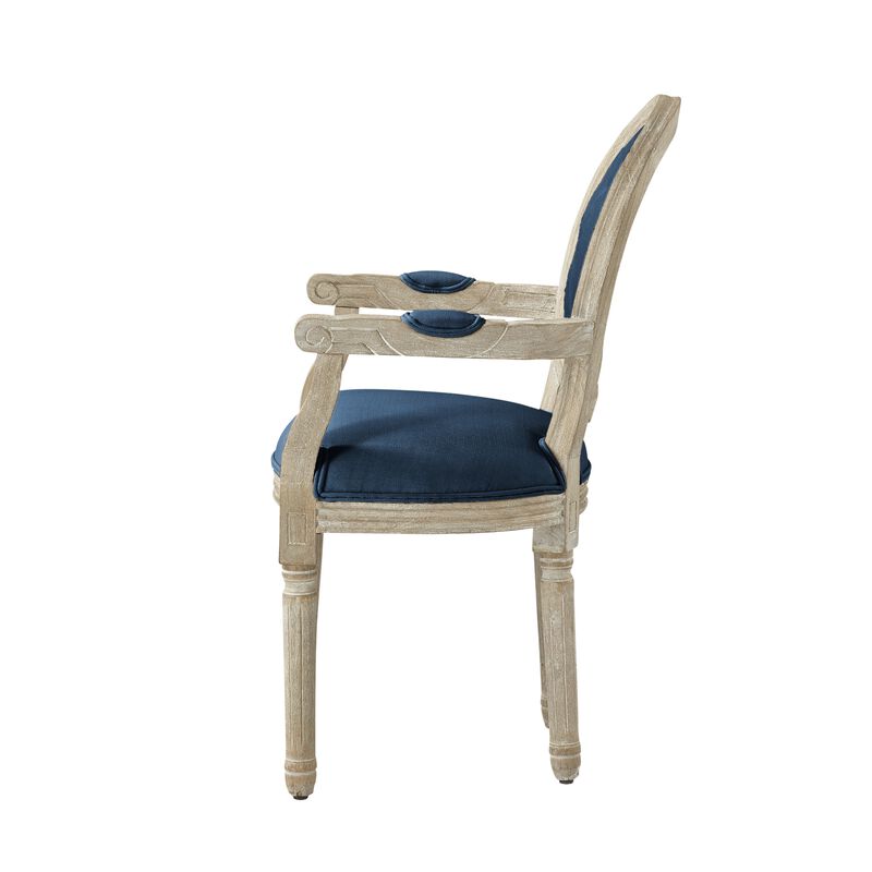 Rustic Manor Felicia Linen Dining Chair