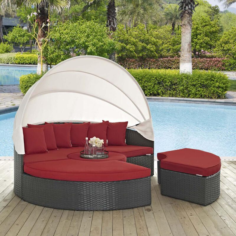 Modway Sojourn Outdoor Patio Sunbrella Daybed