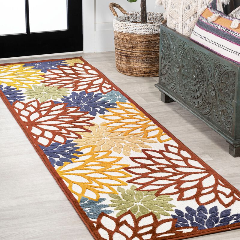 Minori Floral Indoor/Outdoor Area Rug