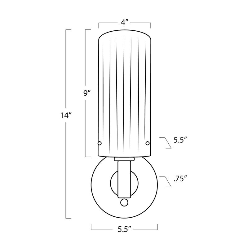 Dixie Sconce