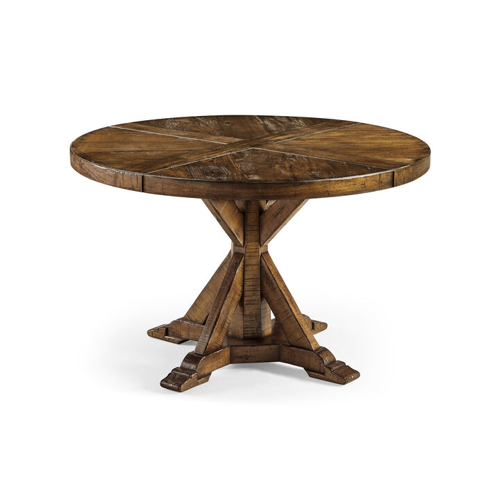 Casual Country Wood Dining Table