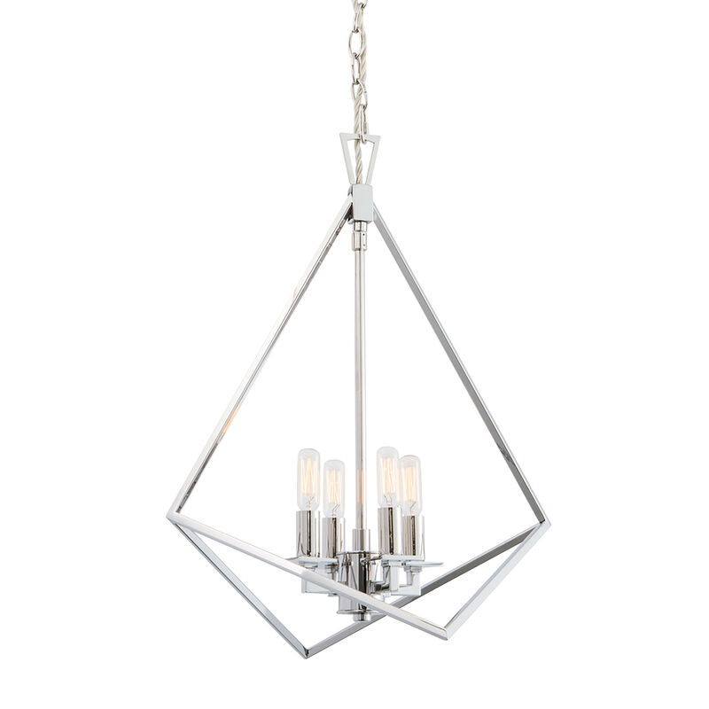 Trapezoid Cage Chandelier