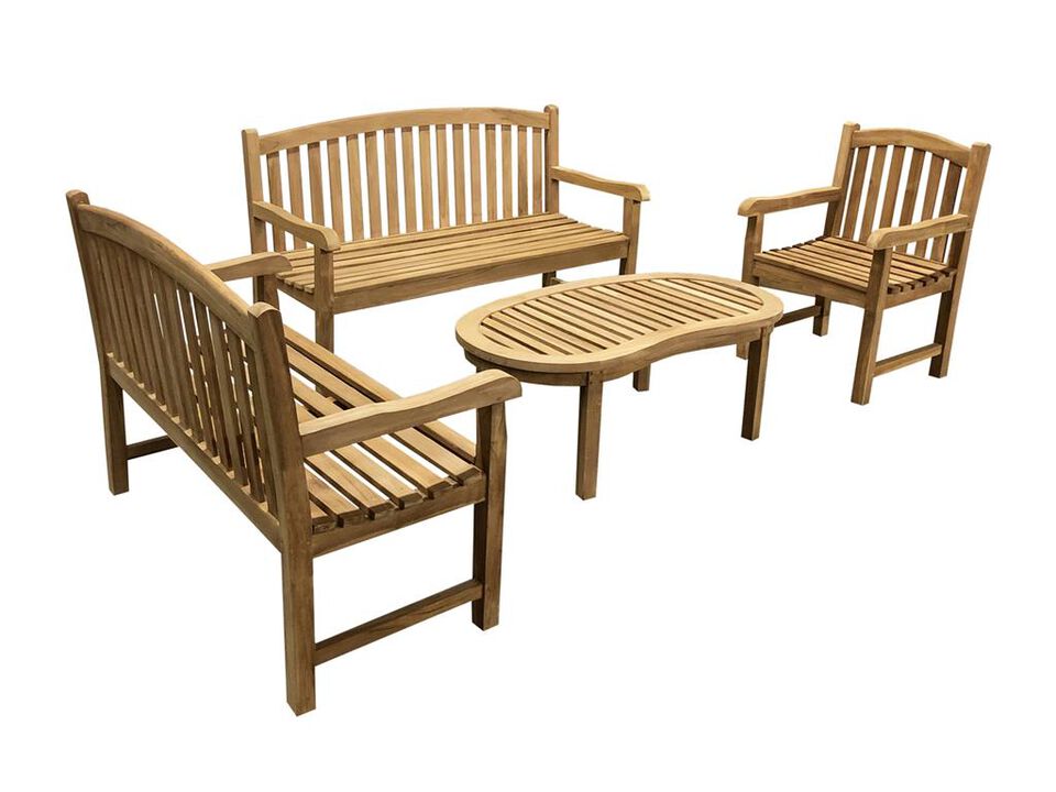 Captain 4pc Patio Seating Seat