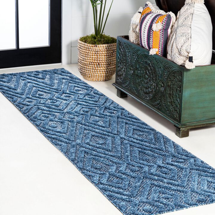 Balansat Moroccan Diamond Indoor/Outdoor Area Rug