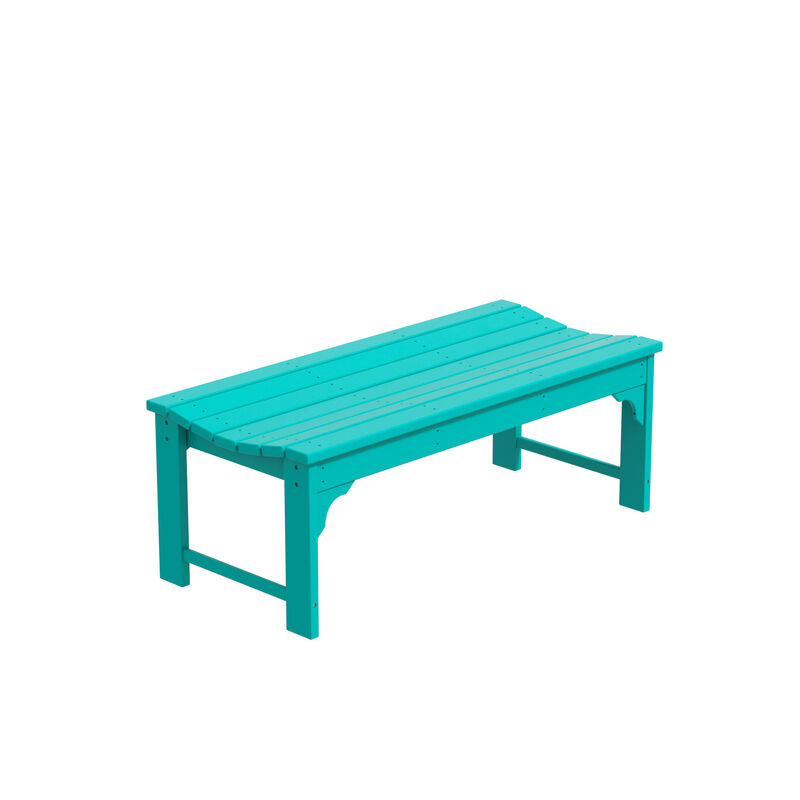 WestinTrends Backless All-Weather Outdoor Bench