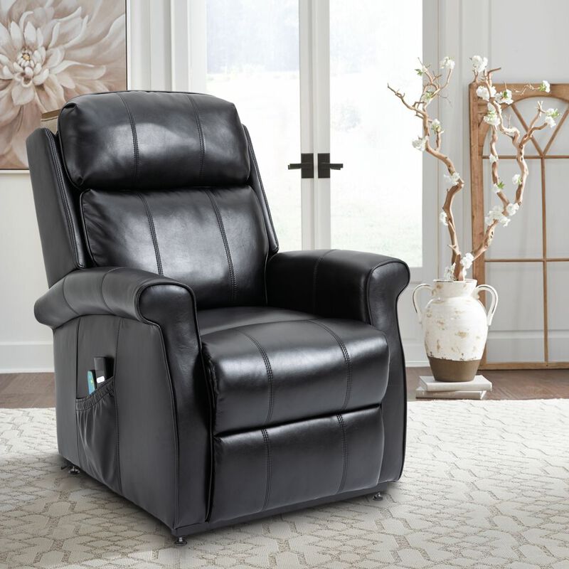 MONDAWE Faux Leather Indoor Elderly Power Lift Recliner Chair Intelligent Control Chair