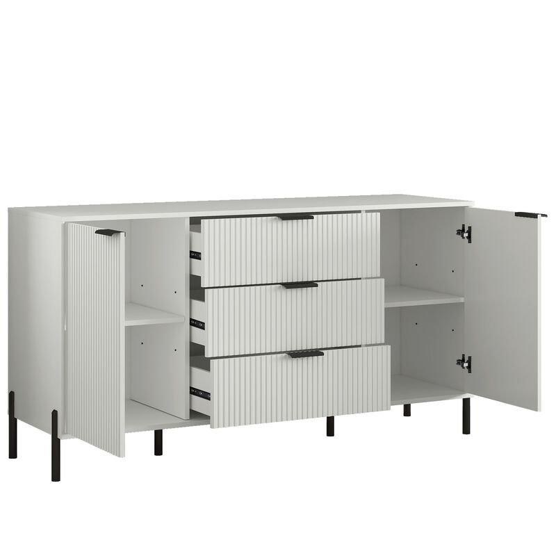 FESTIVO 58" Premium Storage Cabinet Dresser - Versatile and Stylish