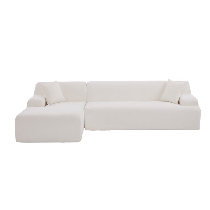 Merax  Modern L-Shape Modular Sectional Sofa