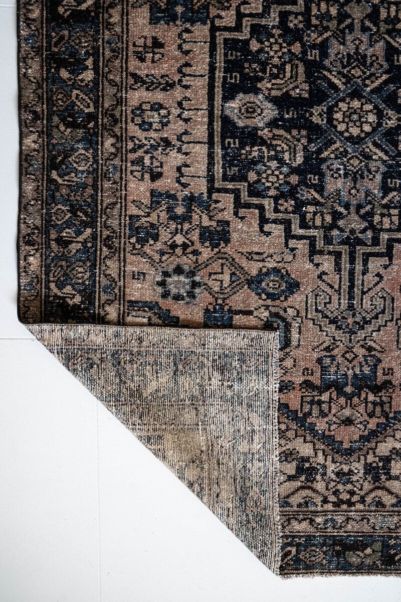 District Loom Vintage Hamadan scatter rug-Valier