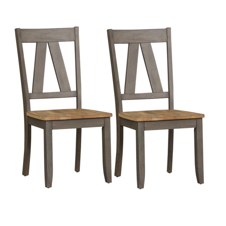 Liberty Furniture Splat Back Side Chair (RTA)-Set of 2