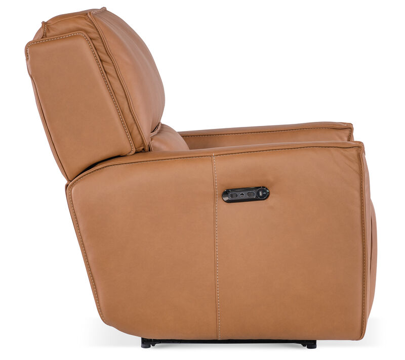 Miles Zero Gravity Power Recliner in Brown