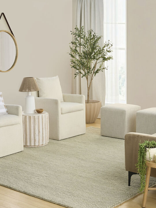 Pure Knots KNT01 Sage 2' x 3' Rug