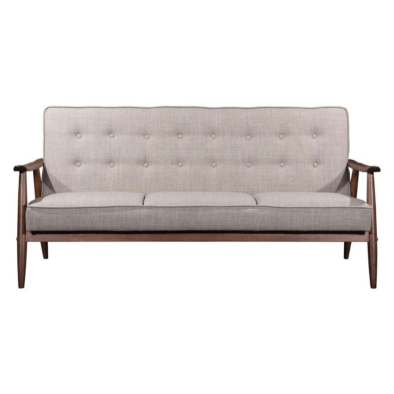 Belen Kox Three Seat Sofa, Putty/Grey, Belen Kox