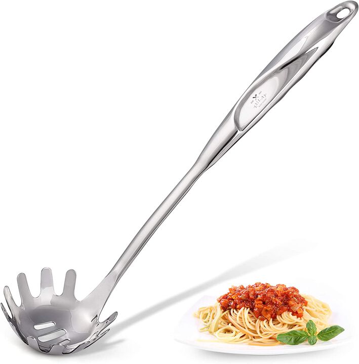 Kitchen Spaghetti Server Fork For Noodles, Pasta, & More