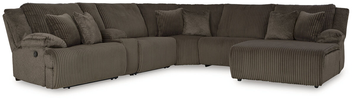 Top Tier 6PC Reclining Sectional