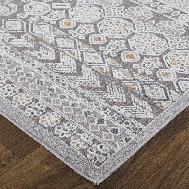 Francisco 39GDF Ivory/Gray 5' x 8' Rug