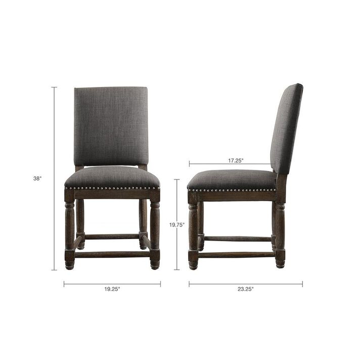 Belen Kox Rustic Charm Reclaimed Wood Dining Chairs - Set of 2, Belen Kox