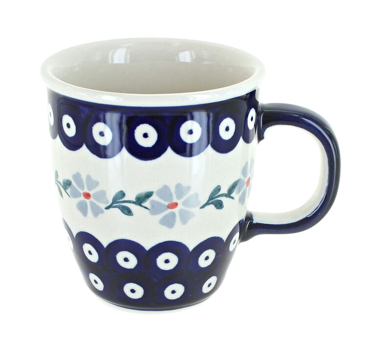 Blue Rose Polish Pottery Harmony Coffee Mug