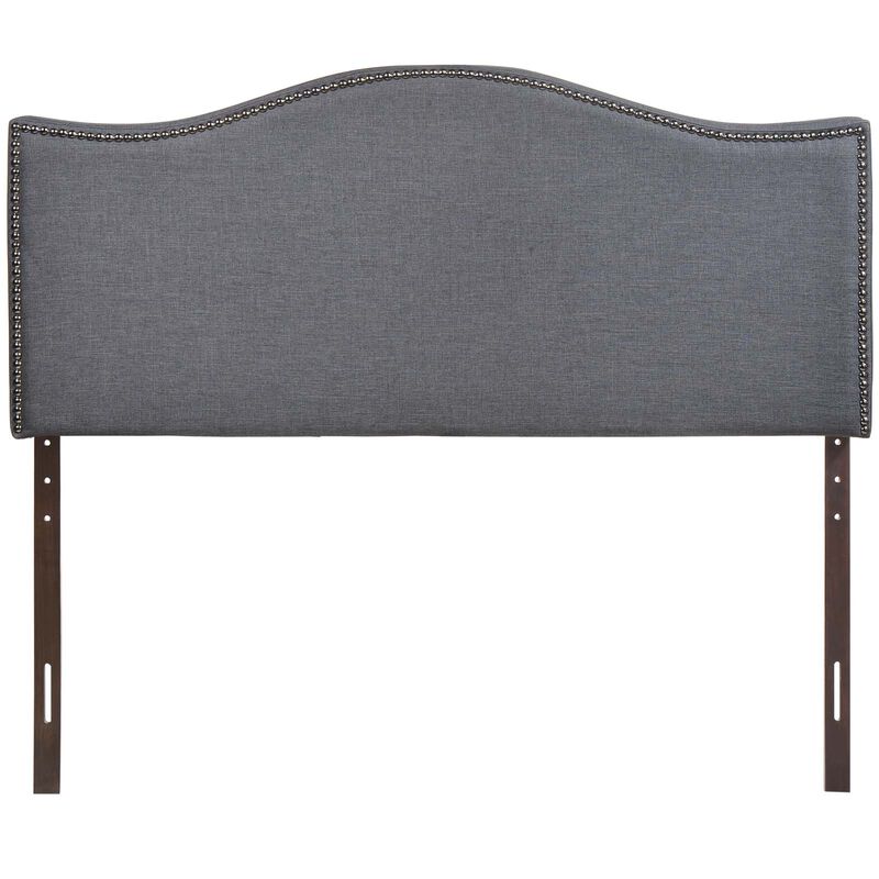 Modway - Curl Queen Nailhead Upholstered Headboard