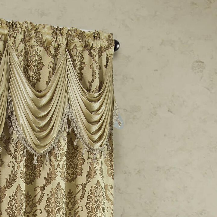 RT Designers Collection Stockton Premium Two Pack Double Curtain Panel