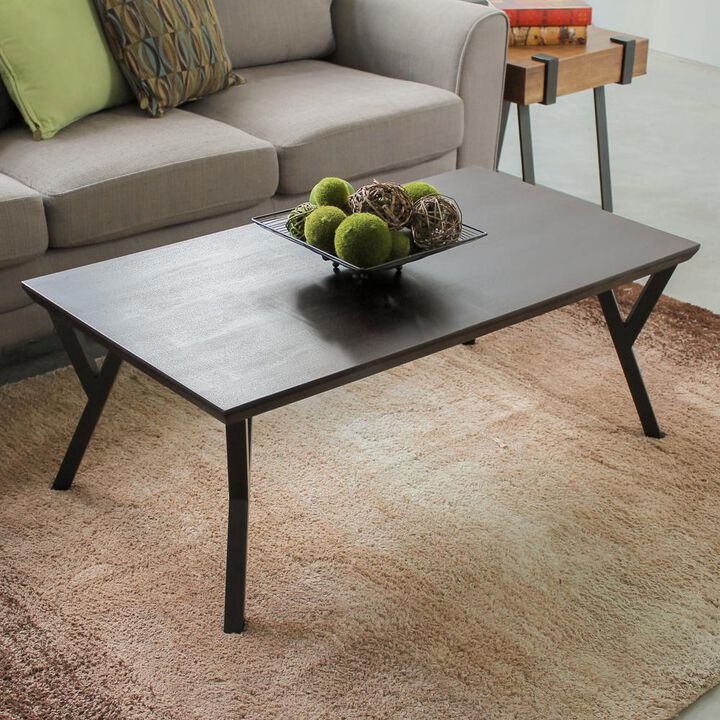 Hamburg Contemporary Contemporary MDF/Metal Coffee Table