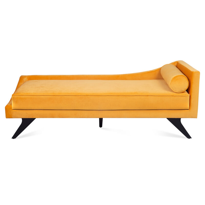 Right Square Arm Reclining Chaise Lounge
