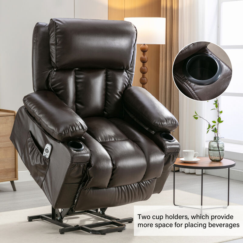 Electric Recliner Chair with Heat & Massage