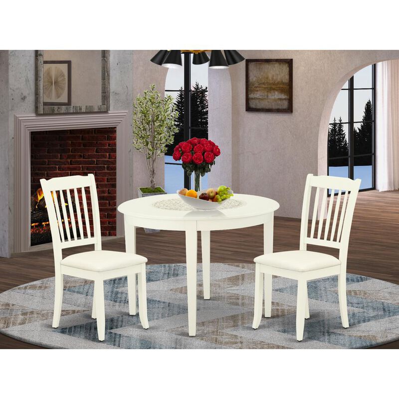 Dining Room Set Linen White