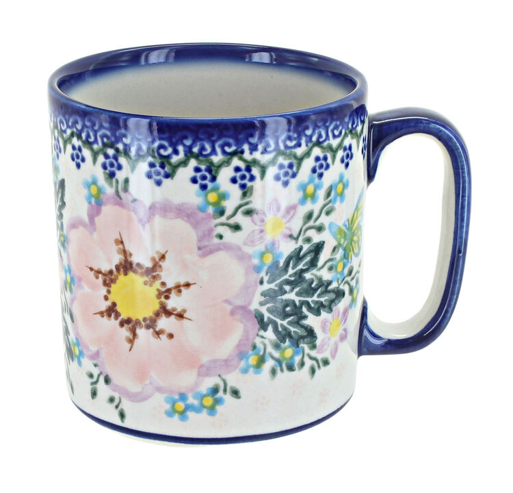 Blue Rose Polish Pottery Atlantis Coffee Mug