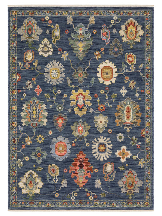 Lucca 2' x 3' Blue Rug